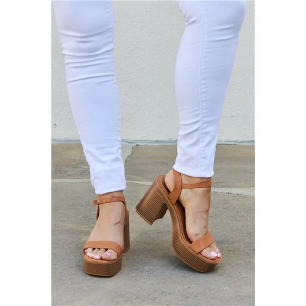 Weeboo Feel It Platform‎ Heel Sandals